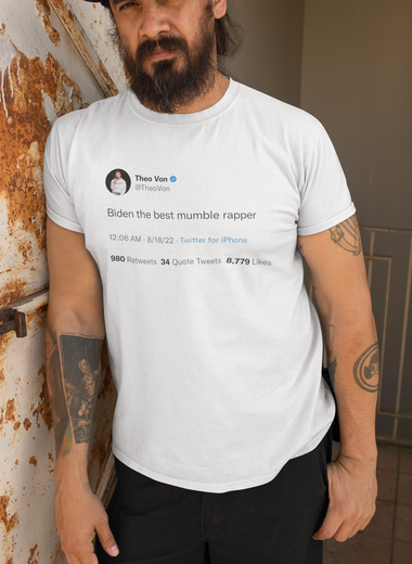 Biden the best mumble rapper @theovon