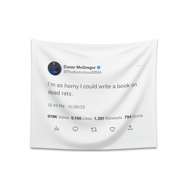 Horny @TheNotoriousMMA