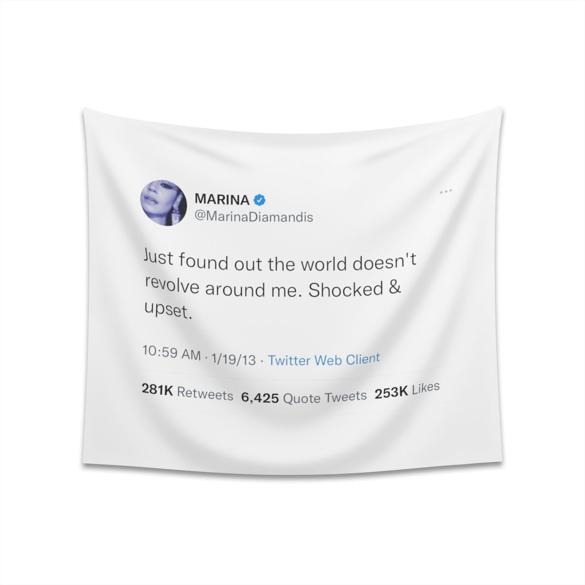 World doesn't revolve around me @marinadiamandis