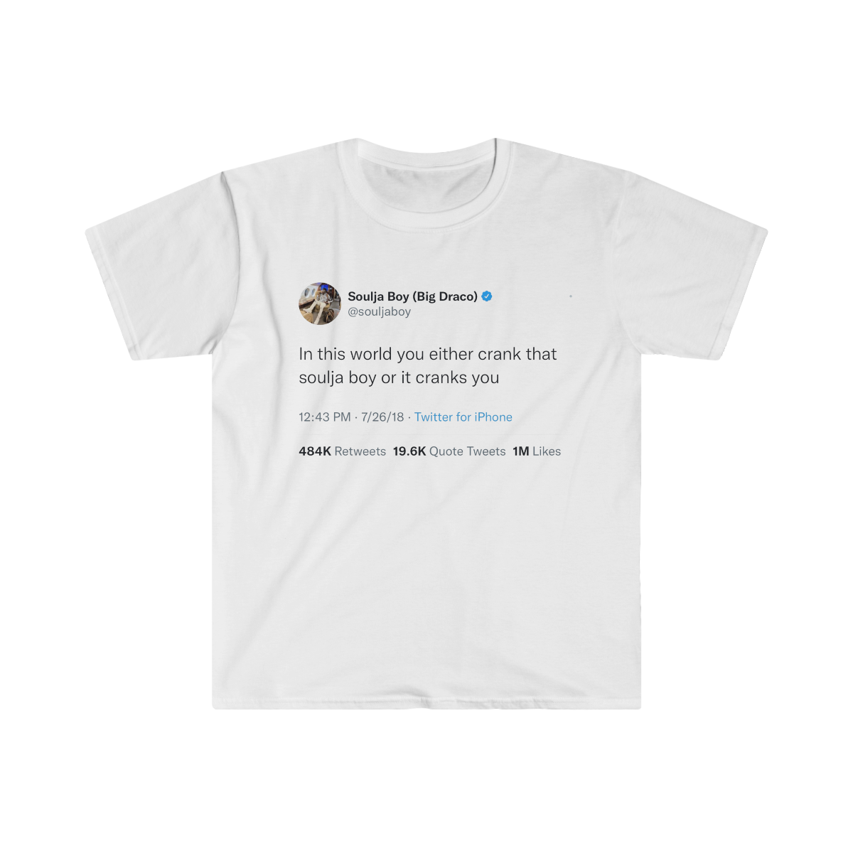 Crank that soulja boy @souljaboy