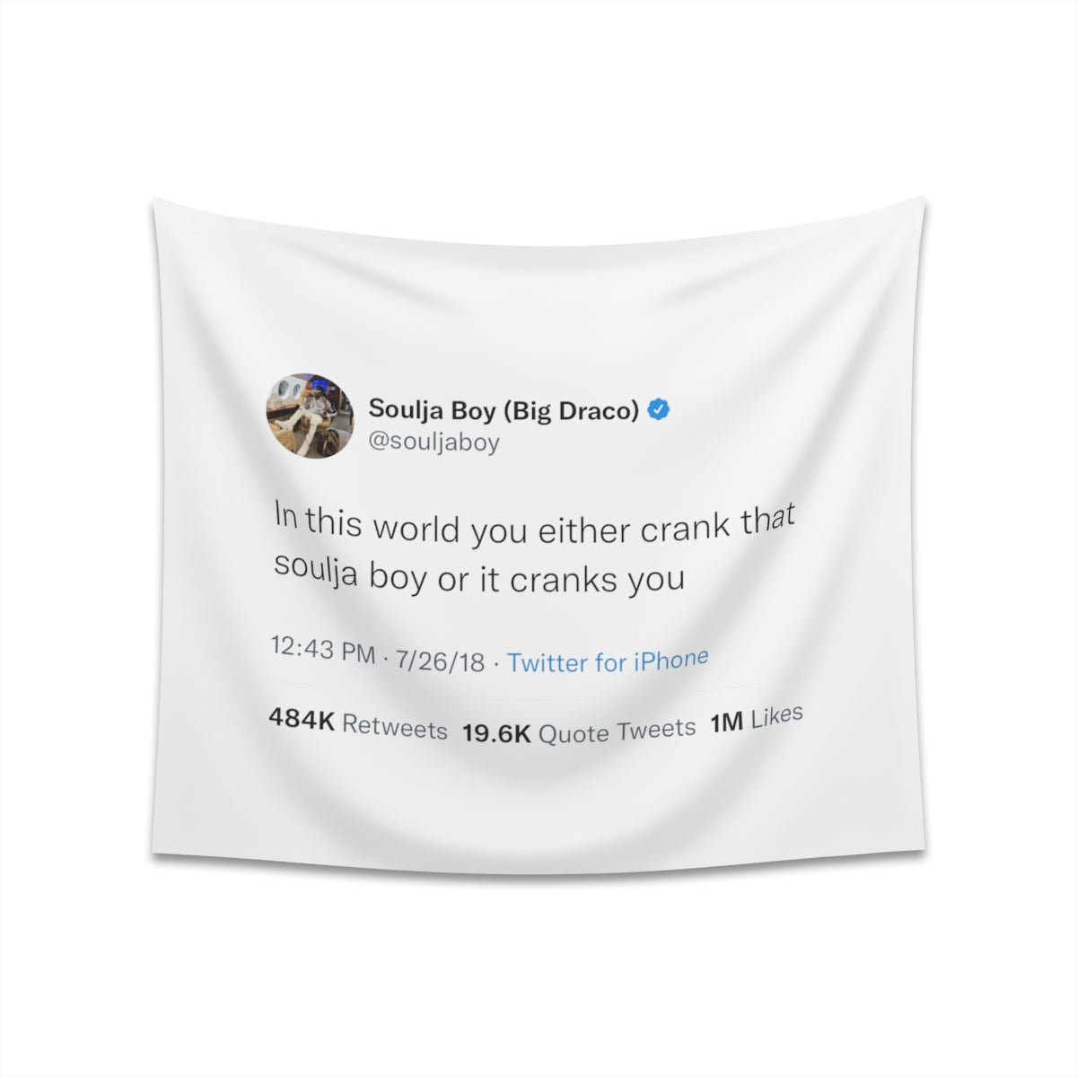 Crank that Soulja Boy @souljaboy