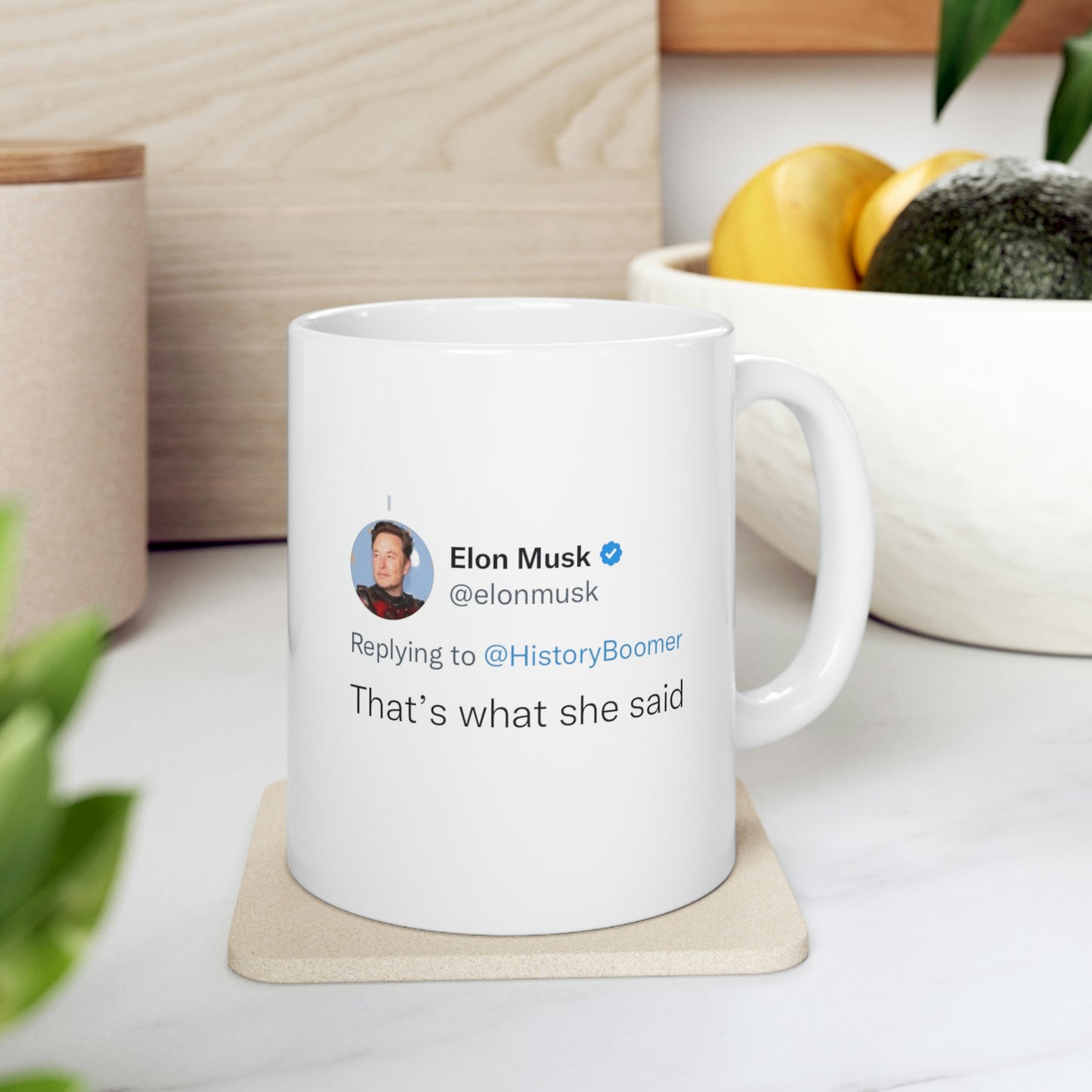 That's what she said @elonmusk