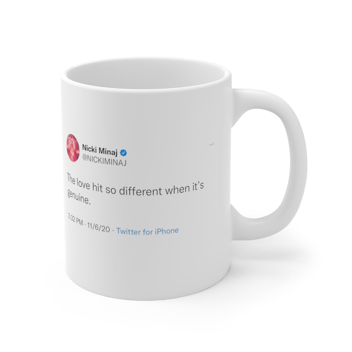 Love hit different @nickiminaj