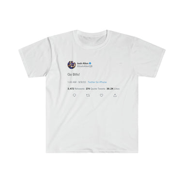 Go Bills @joshallenqb