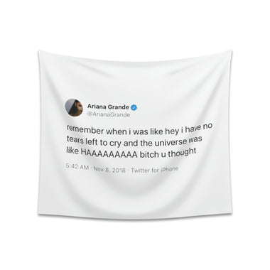 No tears left @arianagrande