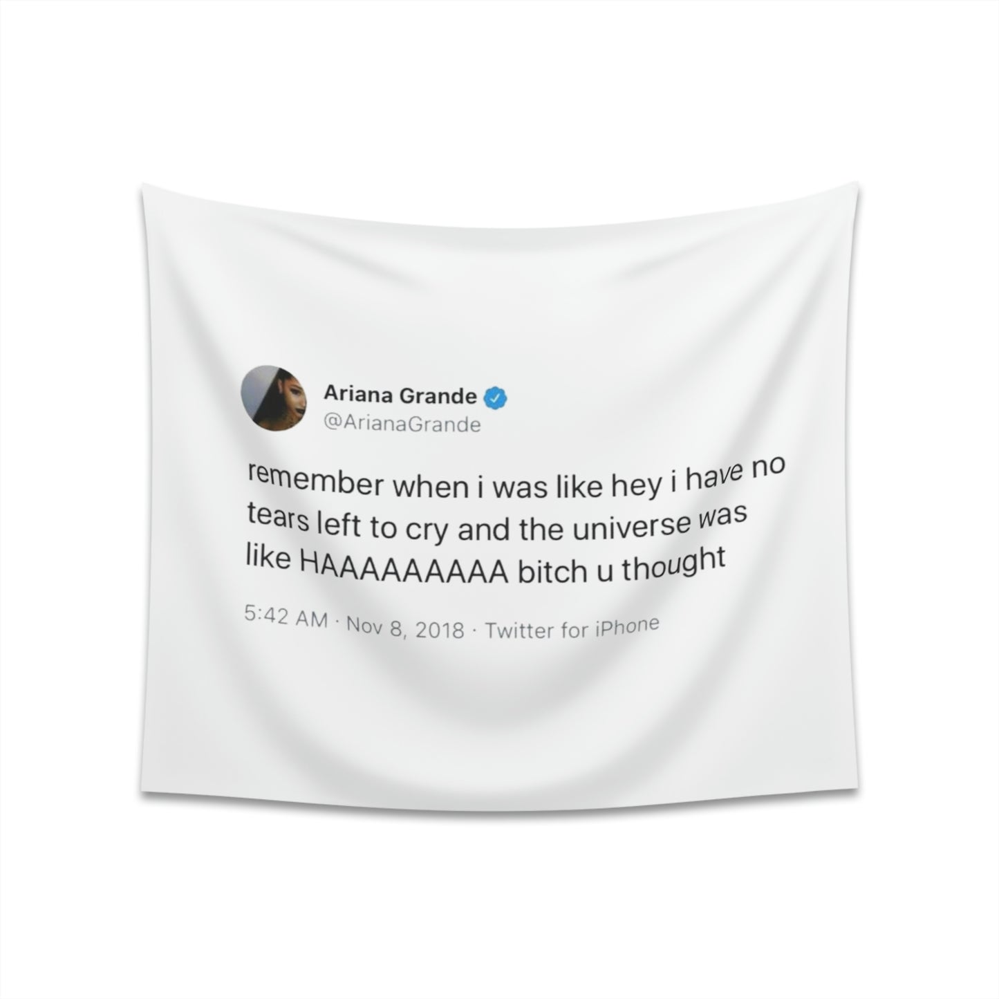 No tears left @arianagrande