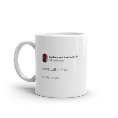 is meatball an fruit @PostMalone