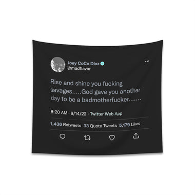 Rise and Shine @madflavor