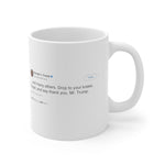 Drop to your knees sugar @realDonaldTrump