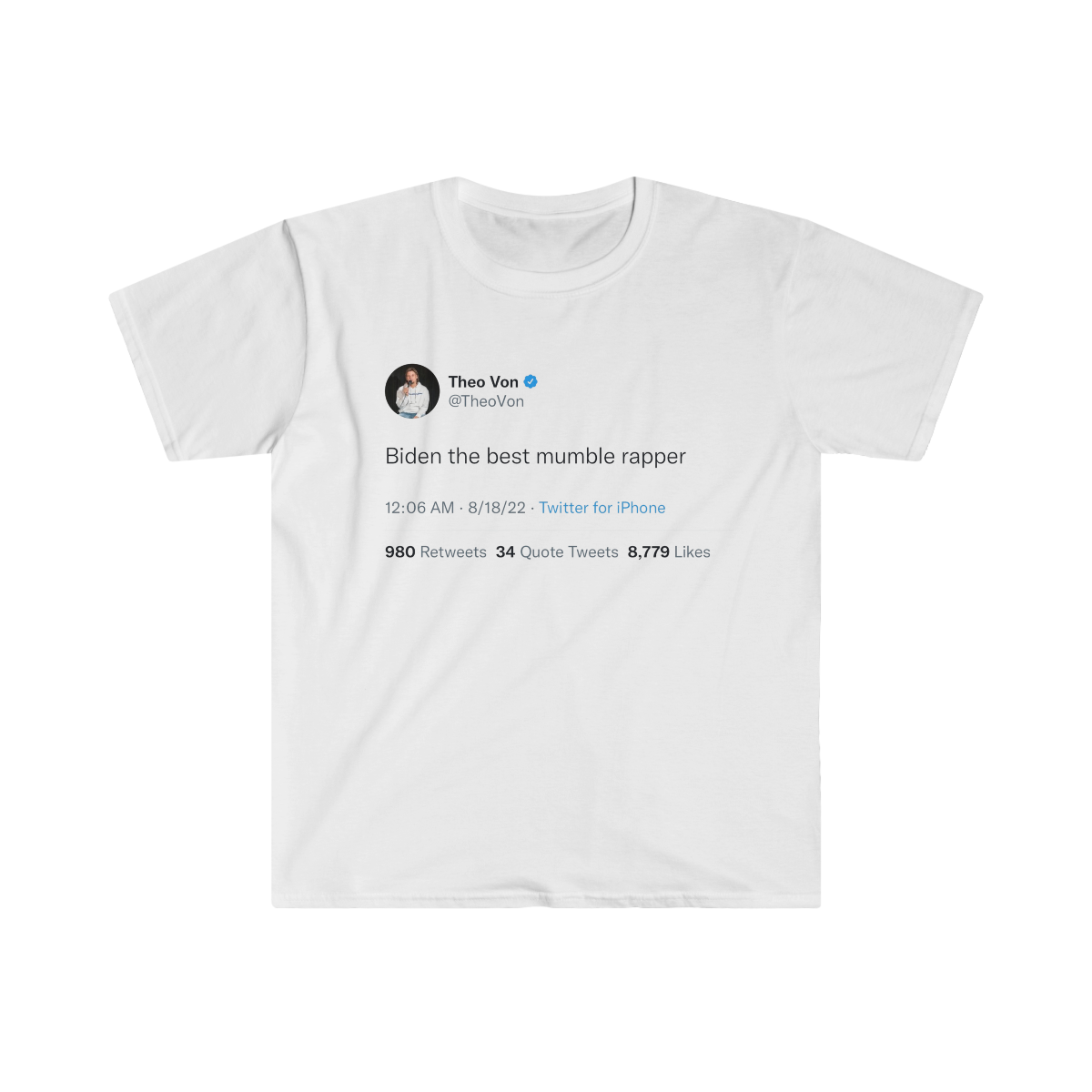 Biden the best mumble rapper @theovon