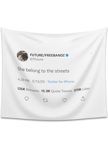 She belong to the streets @1future
