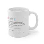 Hillary Clinton got schlonged @realDonaldTrump