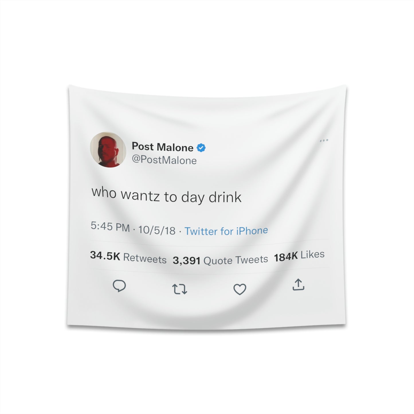 Who wants to day drink @postmalone