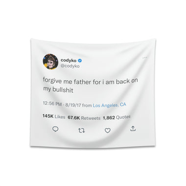 Back on my bullshit @codyko