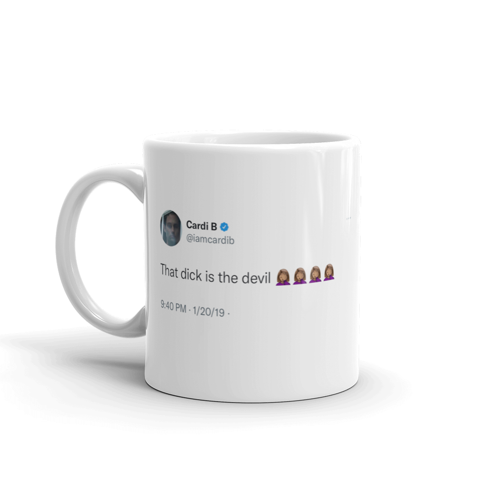 Dick is the devil @iamcardib